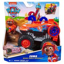 Carrinho Rescue Wheels Zuma com Boneco - Patrulha Canina - Sunny Brinquedos