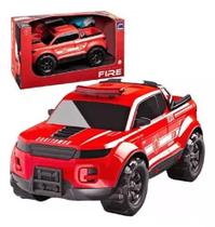 Carrinho Resgate Caminhonete Pick Up Force Fire 0992 Roma