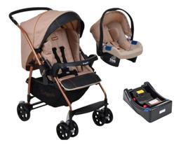 Carrinho Rio K + Cadeira Touring + Base Moun Amour