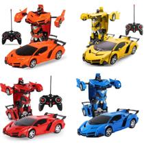 Carrinho Robô Brinquedo Criativo Infantil Diversão