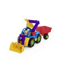 Carrinho Rodadinhos Blocks Completo -Trator/Truck - Ta Te Ti