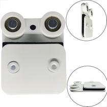 Carrinho Roldana 1126 Dupla stanley Porta De Vidro - Branco Carrinho Roldana 1126 Dupla stanley Porta De Vidro - Branco