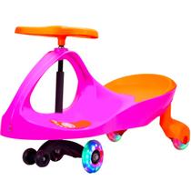 Carrinho Rolimã Zig Zag Car 360 Roda Led Infantil - Castela