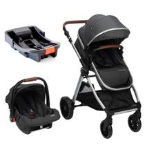 Carrinho Romanzo Travel System Moisés Bebê Conforto e Base Veicular 3 em 1 Infanti
