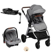 Carrinho Romanzo Travel System Moisés Bebê Conforto e Base Veicular com ISOFIX 3 em 1 Infanti Carrinho Romanzo Travel System Moisés Bebê Conforto e Base Veicular com ISOFIX 3 em 1 Infanti