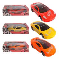 Carrinho Speed Racing com Controle Remoto 2 Funções 19cm, Pilhas AA, Cores Sortidas, Ideal para Crianças Acima de 3 Anos