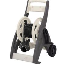 Carrinho Suncast Hose Reel com 54 m de capacidade, rodas, ganchos