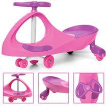 Carrinho Super Infantil Gira Gira Unitoys Rosa e Roxo