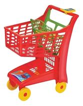 Carrinho Super Mercado Market Infantil Brinquedo Magic Toys Vermelho Carrinho Super Mercado Market Infantil Brinquedo Magic Toys Vermelho