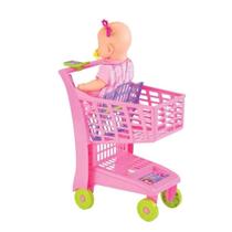 Carrinho supermercado market rosa r.871 magic toys