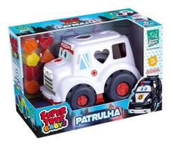 Carrinho Supertoys babys Patrulha Ambulância Supertoys 502 Carrinho Supertoys babys Patrulha Ambulância Supertoys 502