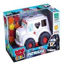 Carrinho Supertoysbabys Patrulha Ambulância - Super Toys 502 Carrinho Supertoysbabys Patrulha Ambulância - Super Toys 502