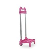 Carrinho Suporte avulsto rodinha Mochila costa 40 cm Escolar Infantil