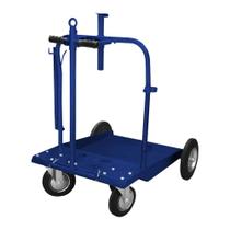 Carrinho Tambor 180-220 kg 2 Rodas Fixas 2 Rodízios Bremen Carrinho Tambor 180-220 kg 2 Rodas Fixas 2 Rodízios Bremen