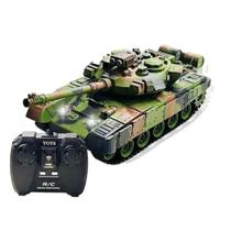 Carrinho Tanque De Guerra Robusto Controle Remoto Recarregável R/c Cor Verde