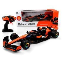 Carrinho Team McLaren MCL38 GP 2024 Controle Escala 1:14 7 Funções Para Colecionadores Carrinho Team McLaren MCL38 GP 2024 Controle Escala 1:14 7 Funções Para Colecionadores