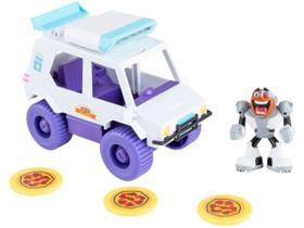 Carrinho Teen Titans Go! T-Car com Lançador de