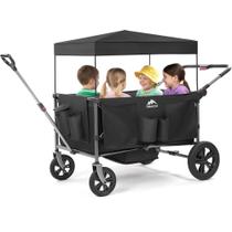 Carrinho tipo wagon MAIZOA para 4 lugares, dobrável, com capota Carrinho tipo wagon MAIZOA para 4 lugares, dobrável, com capota