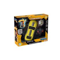 Carrinho Transformável Controle Remoto Megaformers Auto Saturn Amarelo Multikids