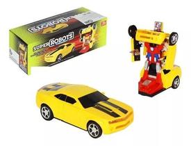 Carrinho Transformers Bumblebee Camaro Brinquedo