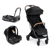Carrinho Travel System Eva³ TRIO Essential Black - Maxi-Cosi
