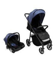 Carrinho Travel System Magno Duo Infanti Azul Oceano