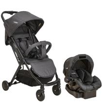 Carrinho Travel System Road Preto Com Base - Kiddo