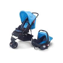 Carrinho travel system Urban Azul