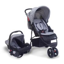 Carrinho travel system Urban Cinza