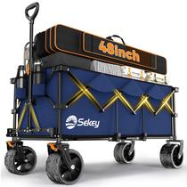 Carrinho Utilitário Dobrável Sekey Capacidade de 300 kg Azul Marinho Carrinho Utilitário Dobrável Sekey Capacidade de 300 kg Azul Marinho