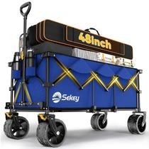 Carrinho Utilitário Dobrável Sekey Capacidade de 300 kg Azul Carrinho Utilitário Dobrável Sekey Capacidade de 300 kg Azul