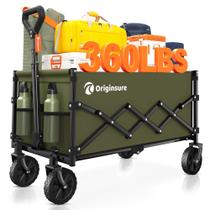Carrinho utilitário Originsure Dobrável Leve 29"x17" Verde