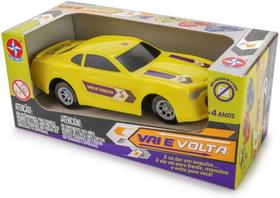 Carrinho Vai E Volta Modelo Esportivo Amarelo - Estrela