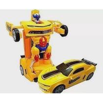 Carrinho Vira Robô com e Luz Som Transformers Bate E Volta . Carrinho Vira Robô com e Luz Som Transformers Bate E Volta .