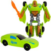 Carrinho Vira Robô De Brinquedo Transformer 2 em 1