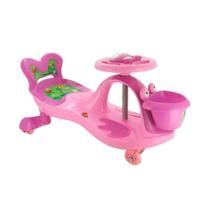Carrinho Zippy Car Animais Divertidos Rosa - Zippy Toys