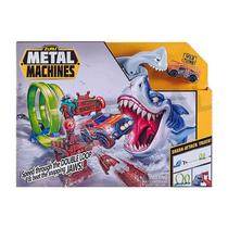 Carrinho Zuru Metal Machines com Pista Shark-Attack Track - 8707 - Candide