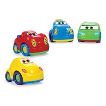 Carrinhos baby cars com 4 peças - big star - 513