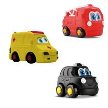 Carrinhos Coleção Emergência Baby Start Soft- Cores Sortidas- Silmar