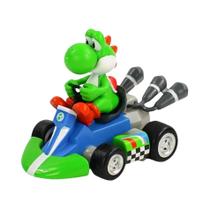 Carrinhos de Ação Super Mario - Verde Yoshi, Donkey Kong, Bowser, Luigi, Toad e Princesa Peach