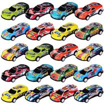 Carrinhos de Metal Beestech - 20 Unidades - 8,6cm - Brinquedo Infantil