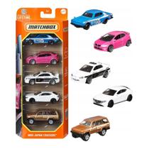 Carrinhos em Miniatura Box com 5 Escala 1:64 Matchbox Mattel