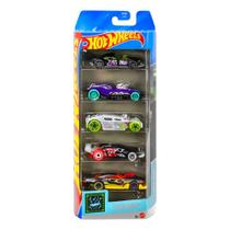 Carrinhos Hot Wheels Cyber Noir 1806 com 5 Carros - Mattel Carrinhos Hot Wheels Cyber Noir 1806 com 5 Carros - Mattel