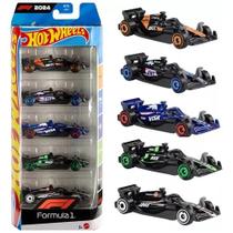 Carrinhos Hot Wheels Formula 1 Pacote com 5 Carros Mattel