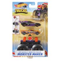 Carrinhos Hot Wheels Monster Truck Roxo Mattel GWW13