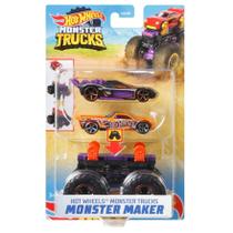 Carrinhos Hot Wheels - Monster Trucks - Criador de Monstros - Laranja MATTEL