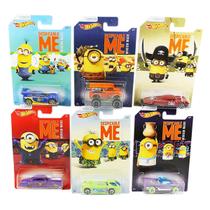 Carrinhos Hot Wheels Set Despicable ME Minions Coleção 1:64 - Mattel