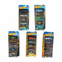 Carrinhos Hot Wheels Sortidos Pack Com 5 Mattel Carrinhos Hot Wheels Sortidos Pack Com 5 Mattel