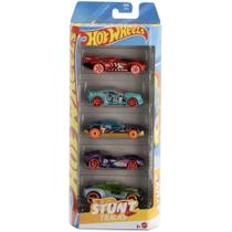 Carrinhos Hot Wheels Stunt Tracks JBJ83 c/ 5 Carros - Mattel Carrinhos Hot Wheels Stunt Tracks JBJ83 c/ 5 Carros - Mattel