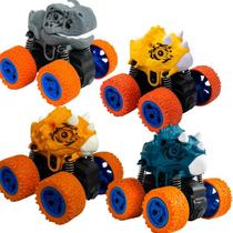 Carrinhos Kit 4 Monster Truck Dinossauro 4x4 Amortecedor Big Carrinhos Kit 4 Monster Truck Dinossauro 4x4 Amortecedor Big